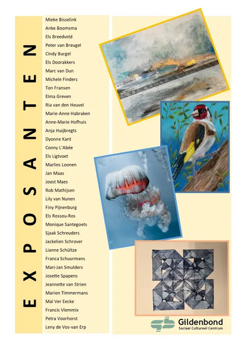 Flyer Gildenbond 8 en 9 maart achter