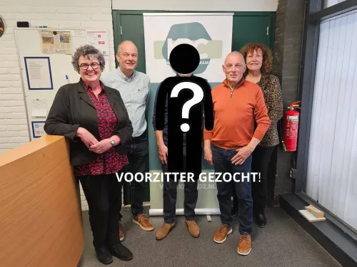 VOORZITTER GEZOCHT!