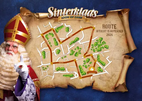 Routekaart intocht 2026