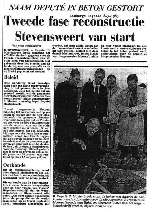 artikel oorkonde stevensweert