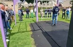 welkom delegatie op 22 juni buiten 1