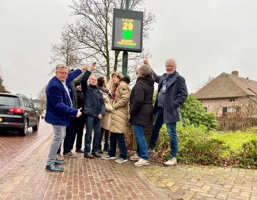 snelheidsmeterspaarpot kerkstraat zeeland