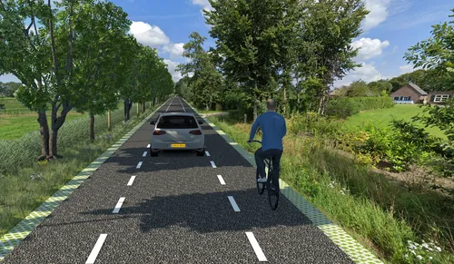 Visualisatie wegbeeld