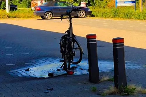 19-08-2025 Fiets in brand 01