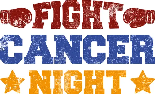 logo fight cancer night