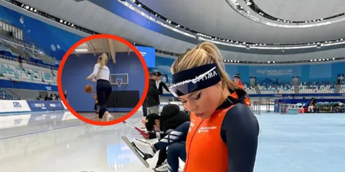 foto jutta leerdam laat haar ballen flink stuiteren tijdens unieke workout 1
