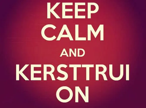 kerstrui on mokkels mannenzaken