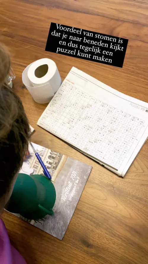 marieke elsinga met stoomapparaat foto