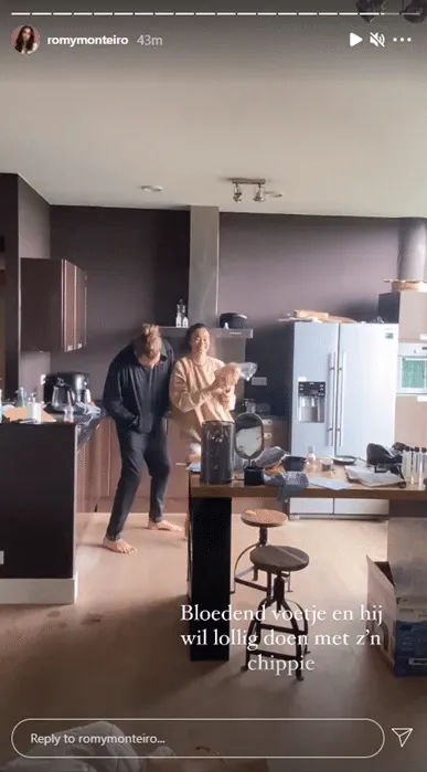 romy bloedend voetje