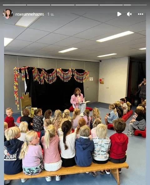 roxanne hazes leest voor