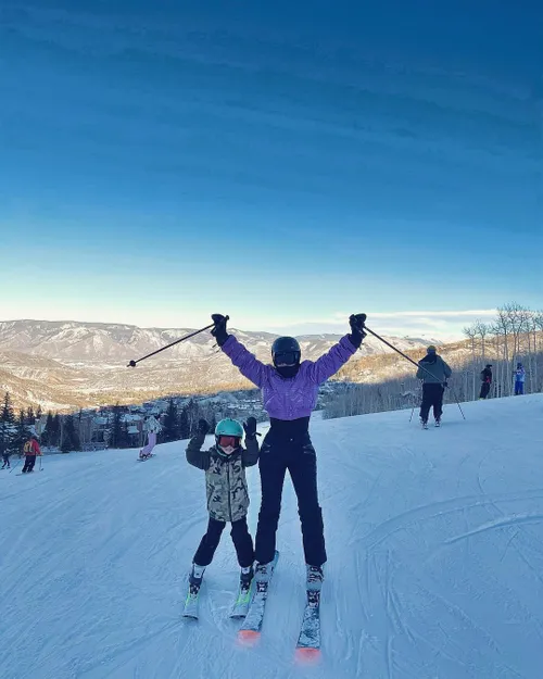 yolanthe cabau ziet er zelfs op de piste goed uit
