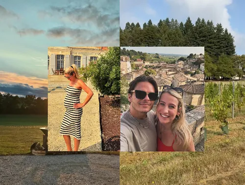 dionne stax draagt een strak jurkje waar je haar perfect in kan bekijken