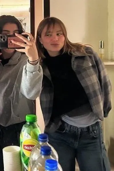 Één van de weinige foto's waarop Frida Heijmen te zien is op haar Instagram