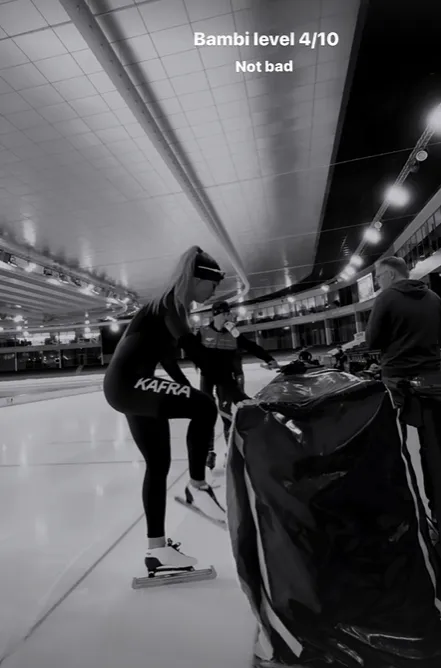 jutta leerdam is terug op de schaatsbaan in nederland