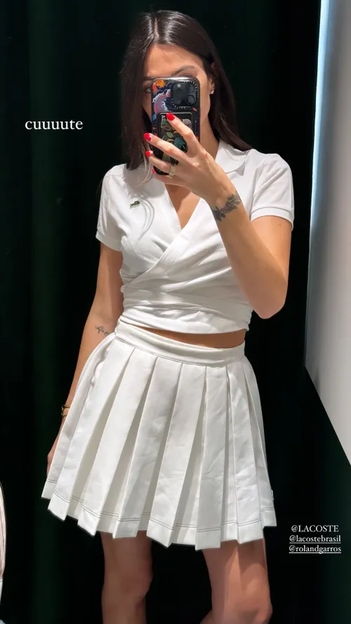 kelly piquet tennisrokje