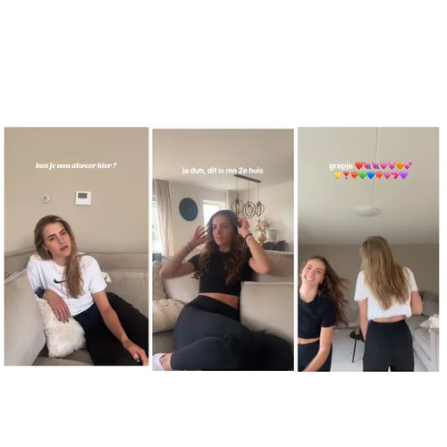 pien hersman en robin groot zitten op elkaars lip