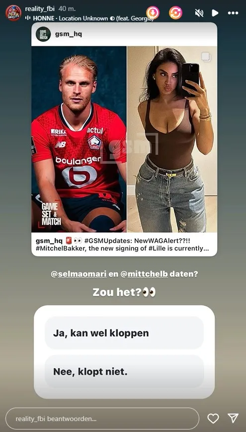 selma omari is de knappe influencer die samen is met mitchell bakker