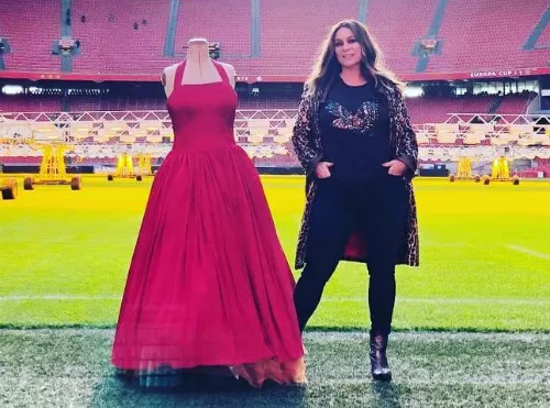 trijntje oosterhuis jurk arena