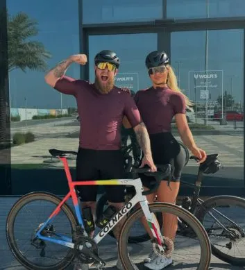 Jutta Leerdam Jake Paul fiets&amp;nbsp;