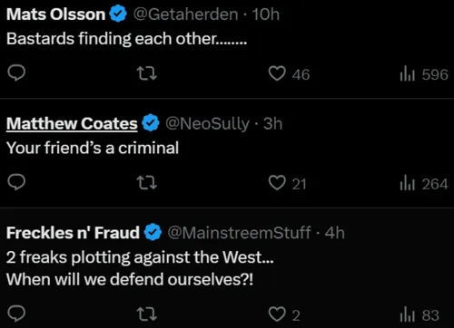 Reacties onder foto Geert Wilders