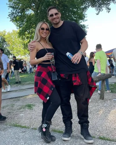 Rico Verhoeven en Naomy van Beem