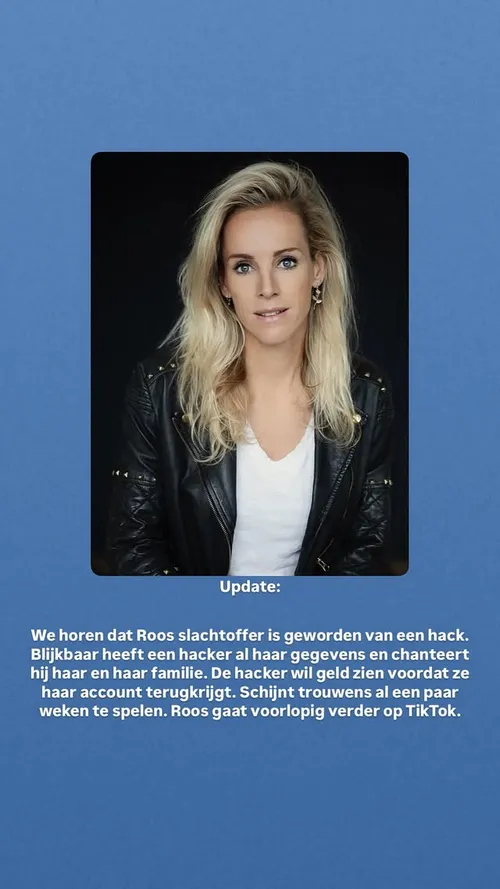 Reality FBI over Roos Reedijk