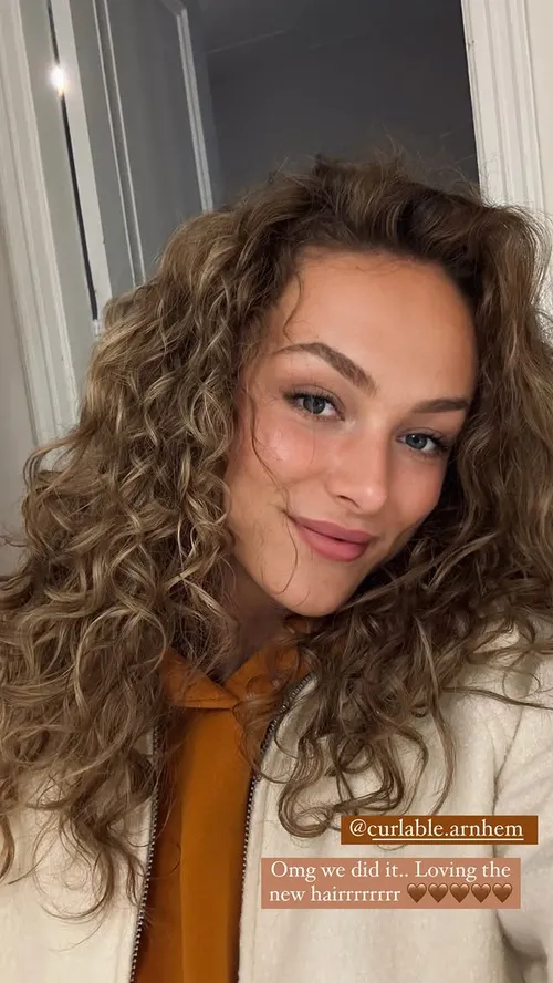 lieke klaver maakt indruk met haar nieuwe haarkleur