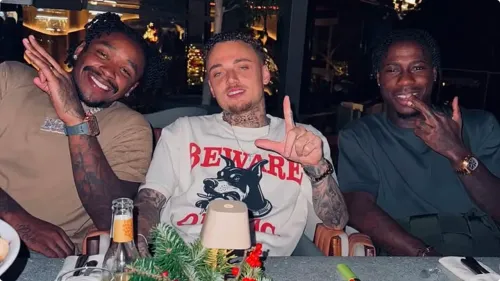 Steven Bergwijn, Noa Lang en Quincy Promes