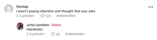 Reacties op de video Jutta Leerdam