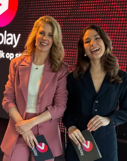 Amber Brantsen en Anne-Greet Haars