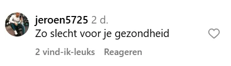 Reactie volger