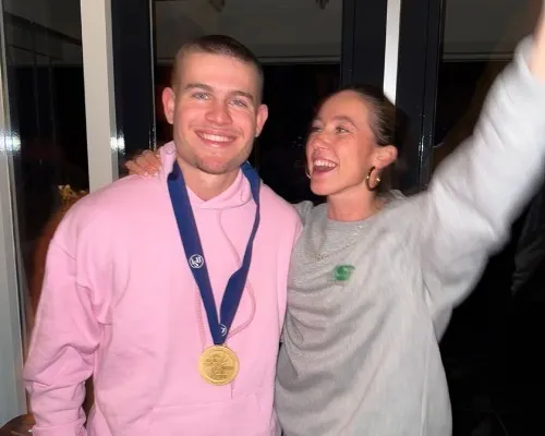 Joep Wennemars en Suzanne Schulting