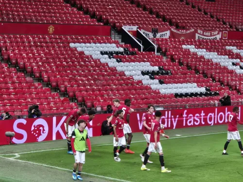 Manchester United U18s vs Palace at Old Trafford