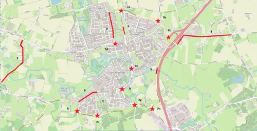 01 07 2021 plattegrond wegwerkzaamheden sint oedenrode