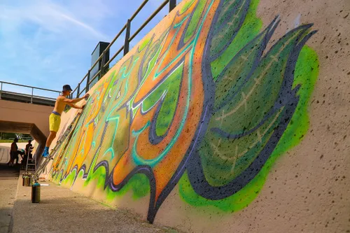 18 09 2021 jongeren kleuren fietstunnel 06