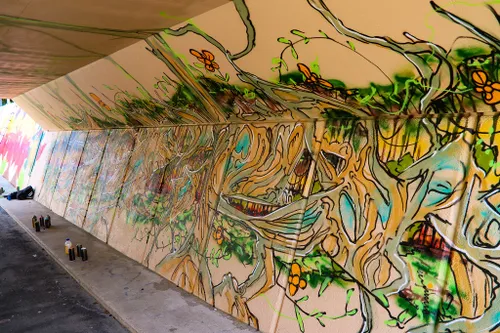 18 09 2021 jongeren kleuren fietstunnel 08