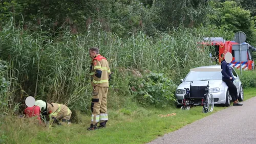 20 08 2021 vrouw in sloot 03