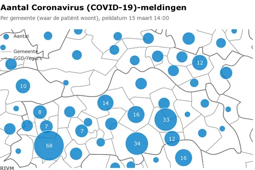 aantal coronavirus covid 19 meldingen1