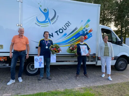 ad van de heuvel en rob van den brand en coby van der pas wethouder en rolf de jong srm