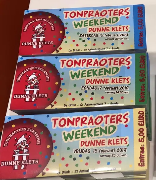 dunne klets kaartjes