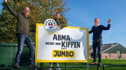 foto 1 van dichtbij bord pluimveehouders abma 1