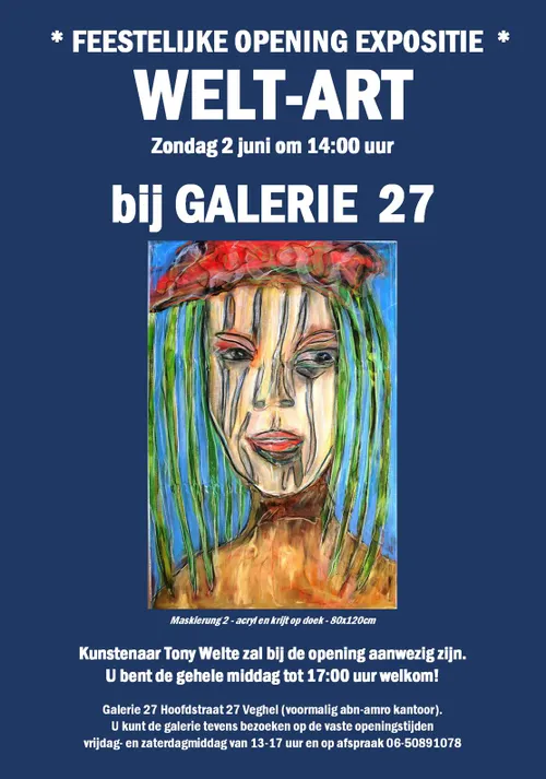 galerie 27 expositie tony welte