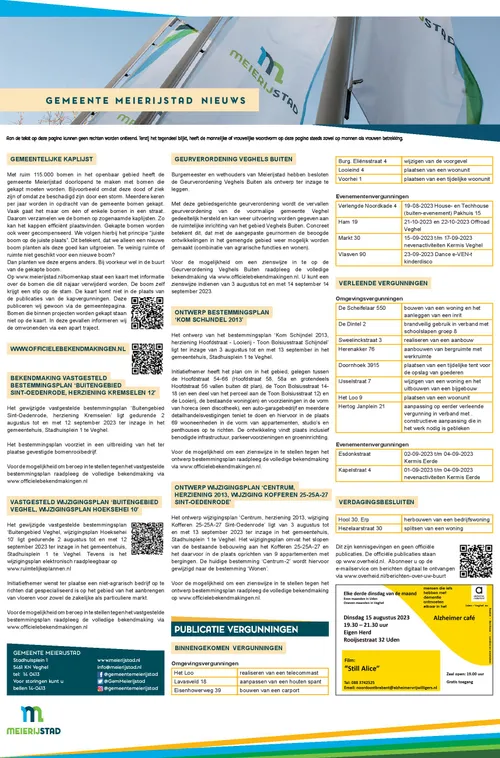 gemeentepagina wk 31