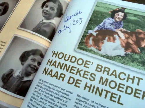 hannekes verhaal in het heise boek over de oorlog