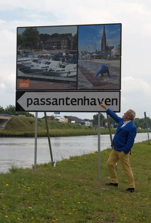passantenhaven bord wethouder van rooijen