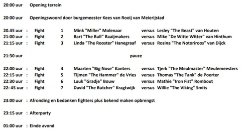 programma fight cancer night