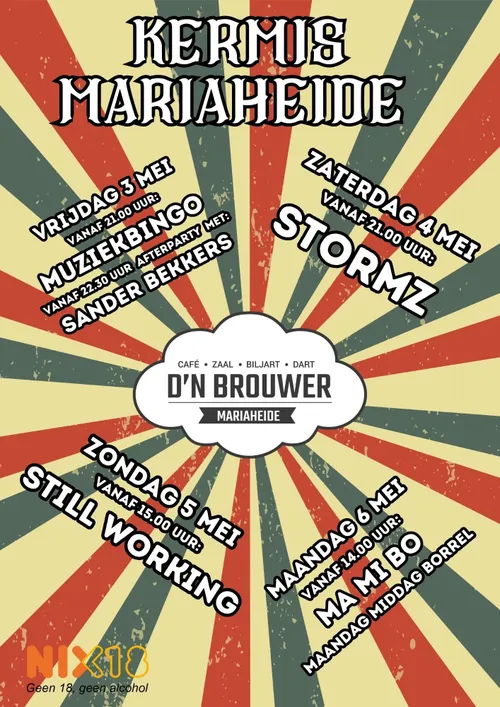 programma kermis mariaheide dn brouwer aangepast