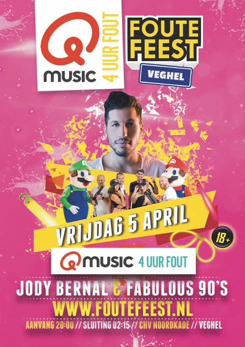 q musics foute feest veghel