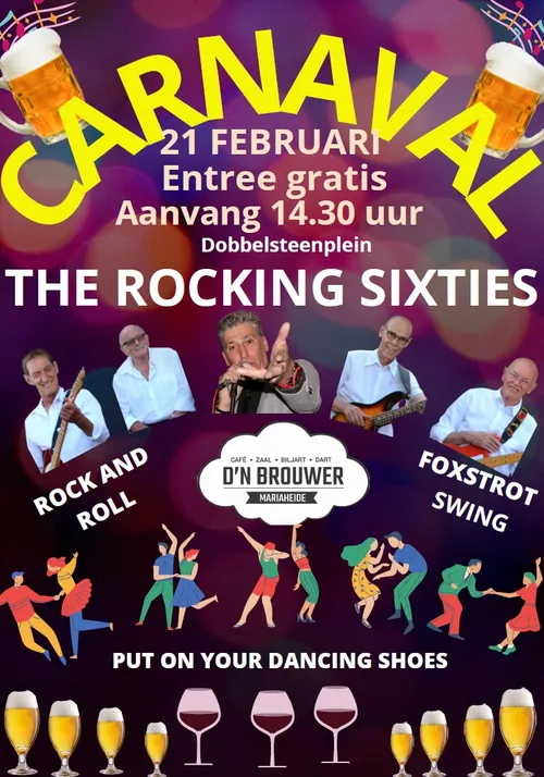 rocking sixties dinsdag carnaval