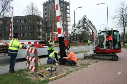 siemei restauratie spoorwegovergang vorstenbosscheweg